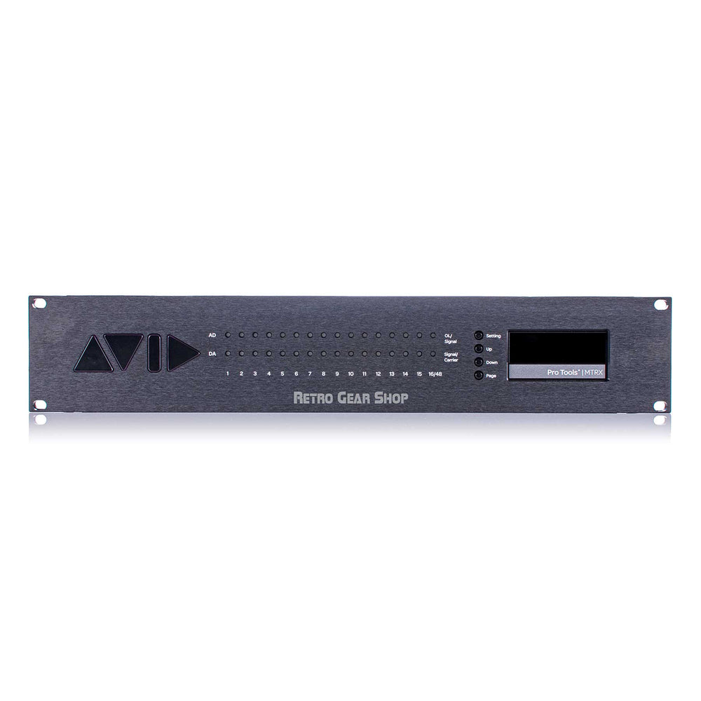 Avid MTRX + 8 Analog In + 8 Analog Out