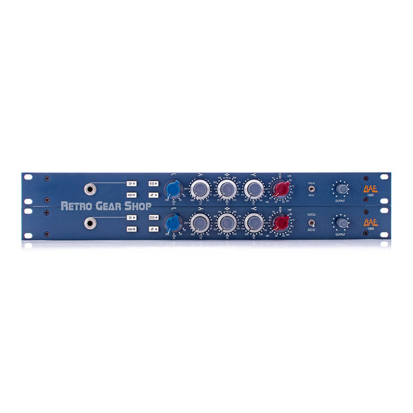 BAE 1023 Preamp EQ Equalizer Stereo Pair w/ PSU Power Supply