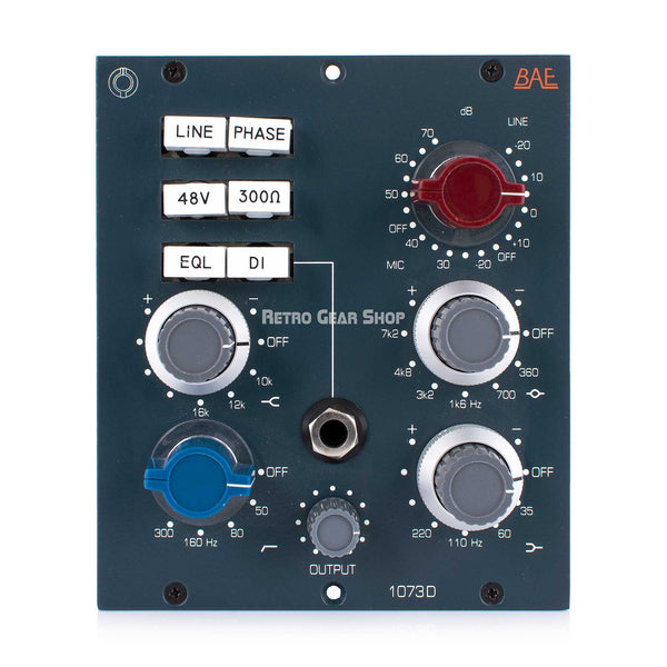 BAE 1073D 500 Series Microphone Preamp + EQ