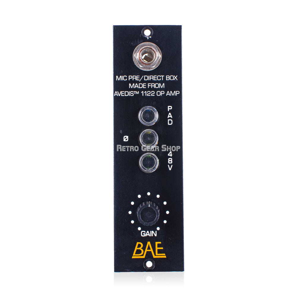 BAE 312A with Avedis 1122 Opamp