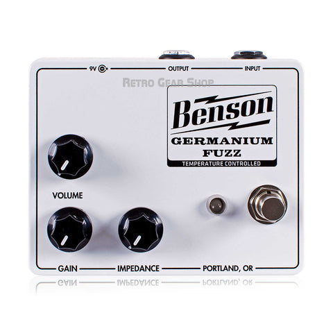 Benson Amps Germanium Fuzz Solar White