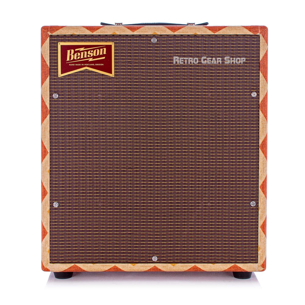 Benson Amps Monarch 1x12 Cab Old Mexico Oxblood Grill