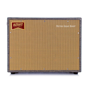 Benson Amps Monarch Reverb Combo 1x12 Night Moves Finish Wheat Grill