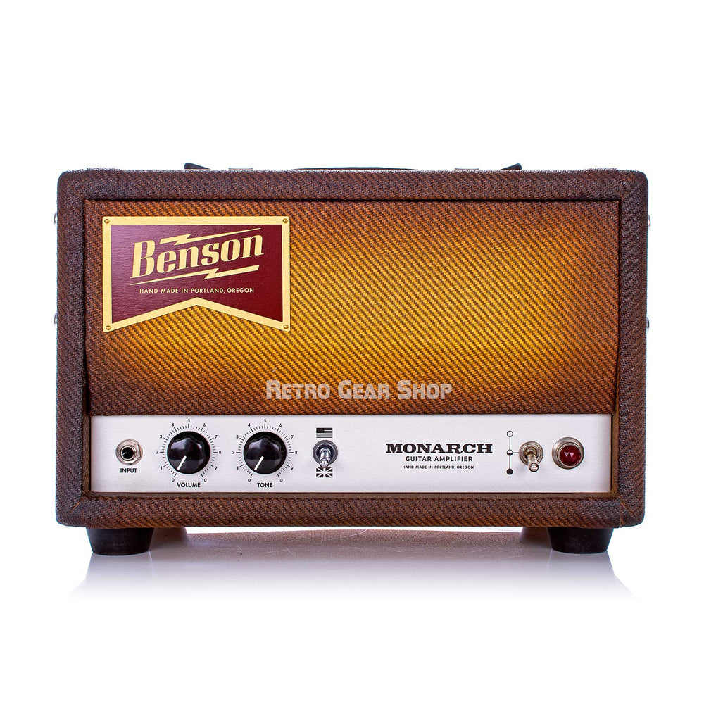Benson Amps Monarch Head Bourbon Burst