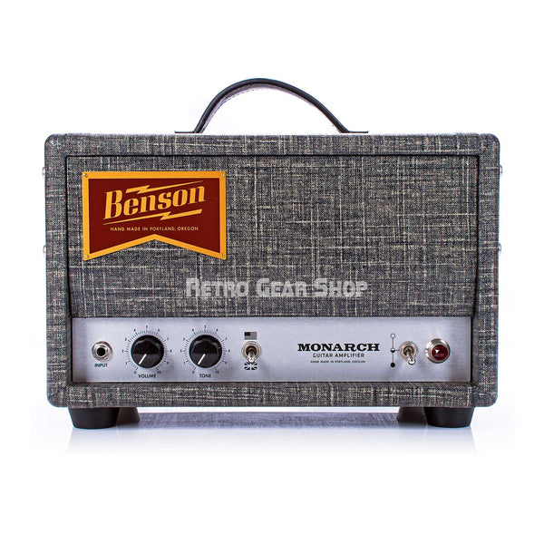 Benson Amps Monarch Head 15W Tube Guitar Amp Night Moves