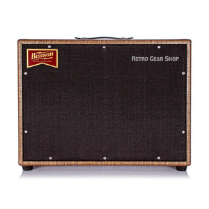 Benson Monarch Reverb Combo 1x12 Custom Rust Moves Gold Tube Amplifier Amp