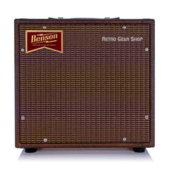 Benson Amps Nathan Junior Reverb Combo 1x10 Bourbon Burst Oxblood Grill