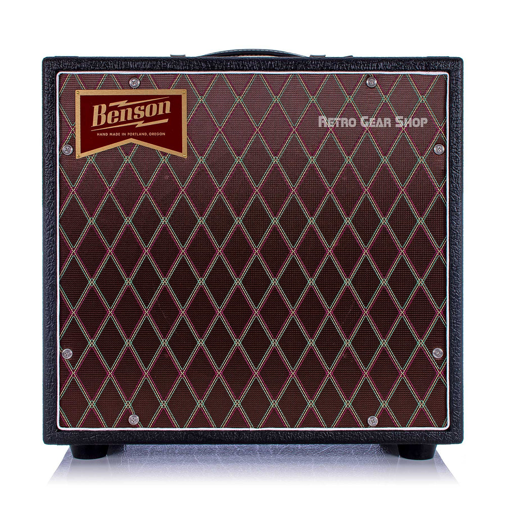 Benson Amps Nathan Junior Reverb Combo 1x10 Black Vox Grill