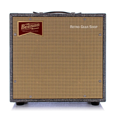 Benson Amps Nathan Junior Reverb Combo 1x10 Night Moves Wheat Grill