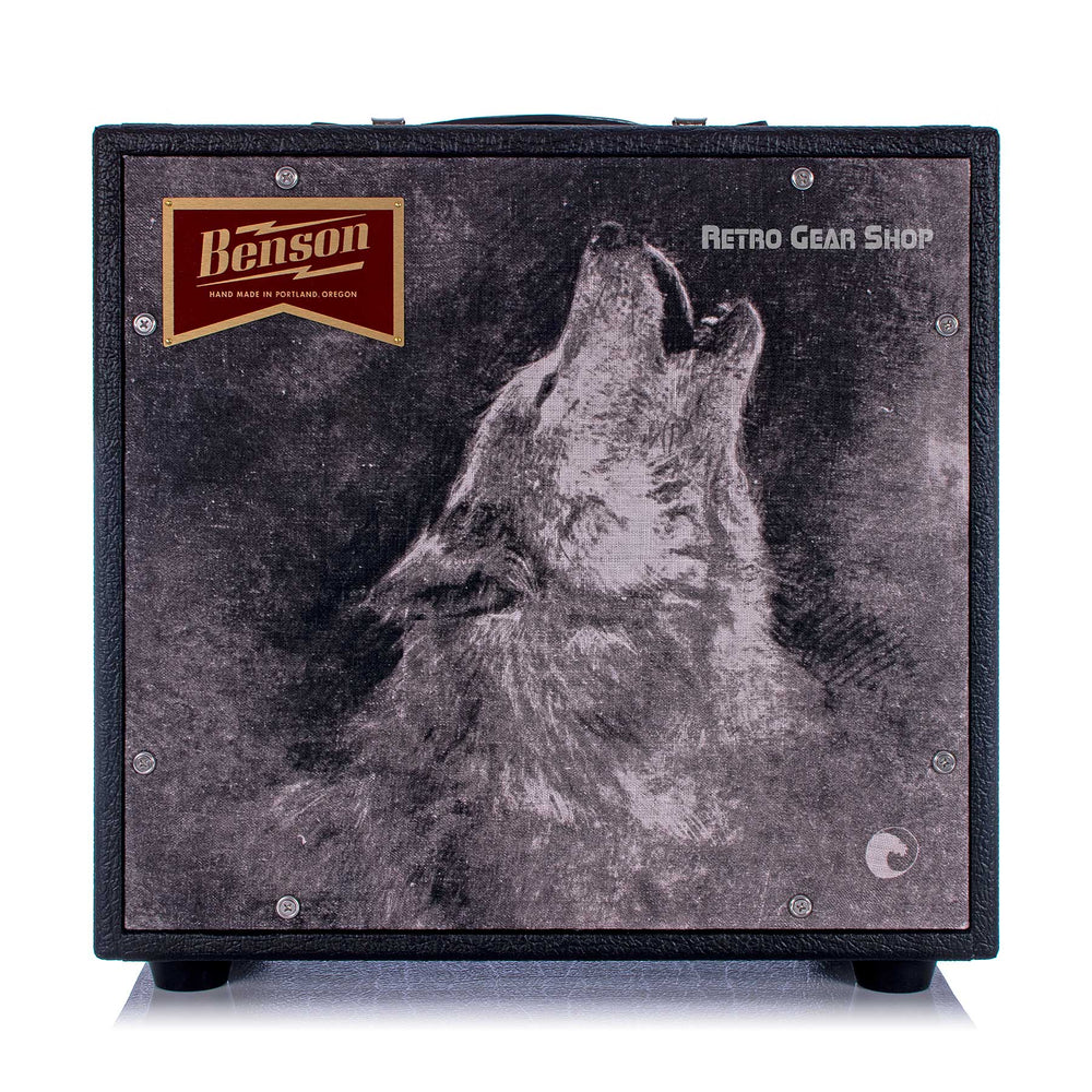 Benson Amps Nathan Junior Reverb Combo 1x10 Black Wolf Grill