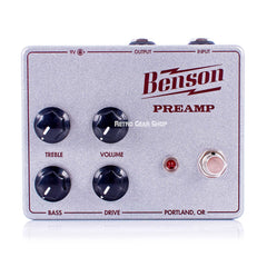 Benson Amps Preamp Silver Sparkle Oxblood