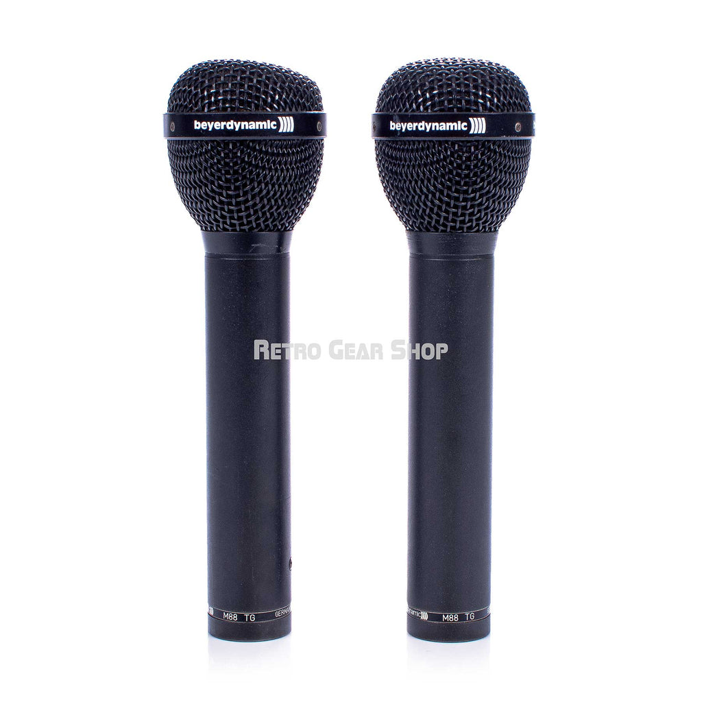 Beyerdynamic M88 TG Hypercardioid Pair Vintage Rare Microphone