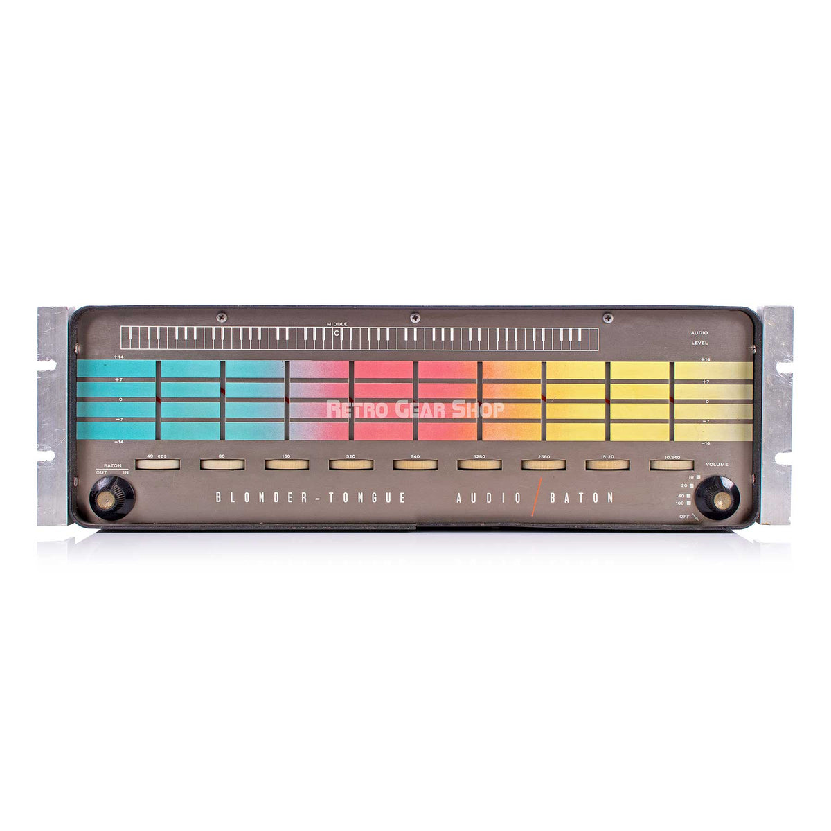 Blonder Tongue Audio Baton Model B9B Tube Graphic Equalizer EQ