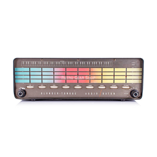 Blonder Tongue Audio Baton Model B9B Tube Graphic Equalizer EQ Vintage Rare