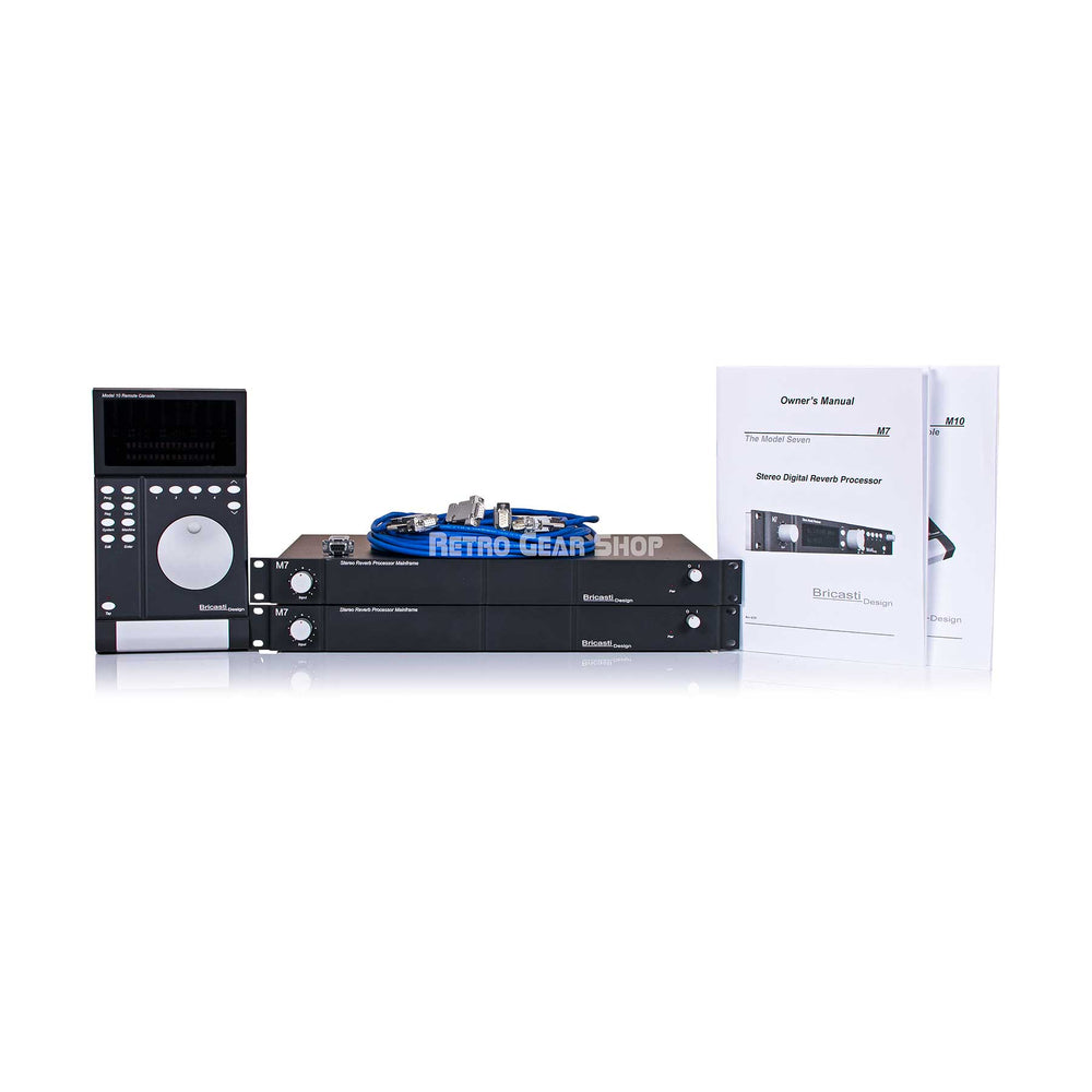 Bricasti Design System 2 M7 Pair + M10 Remote