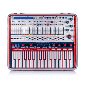 Buchla Music Easel + Aux Card Modular Analog Synth Synthesizer Red Trim