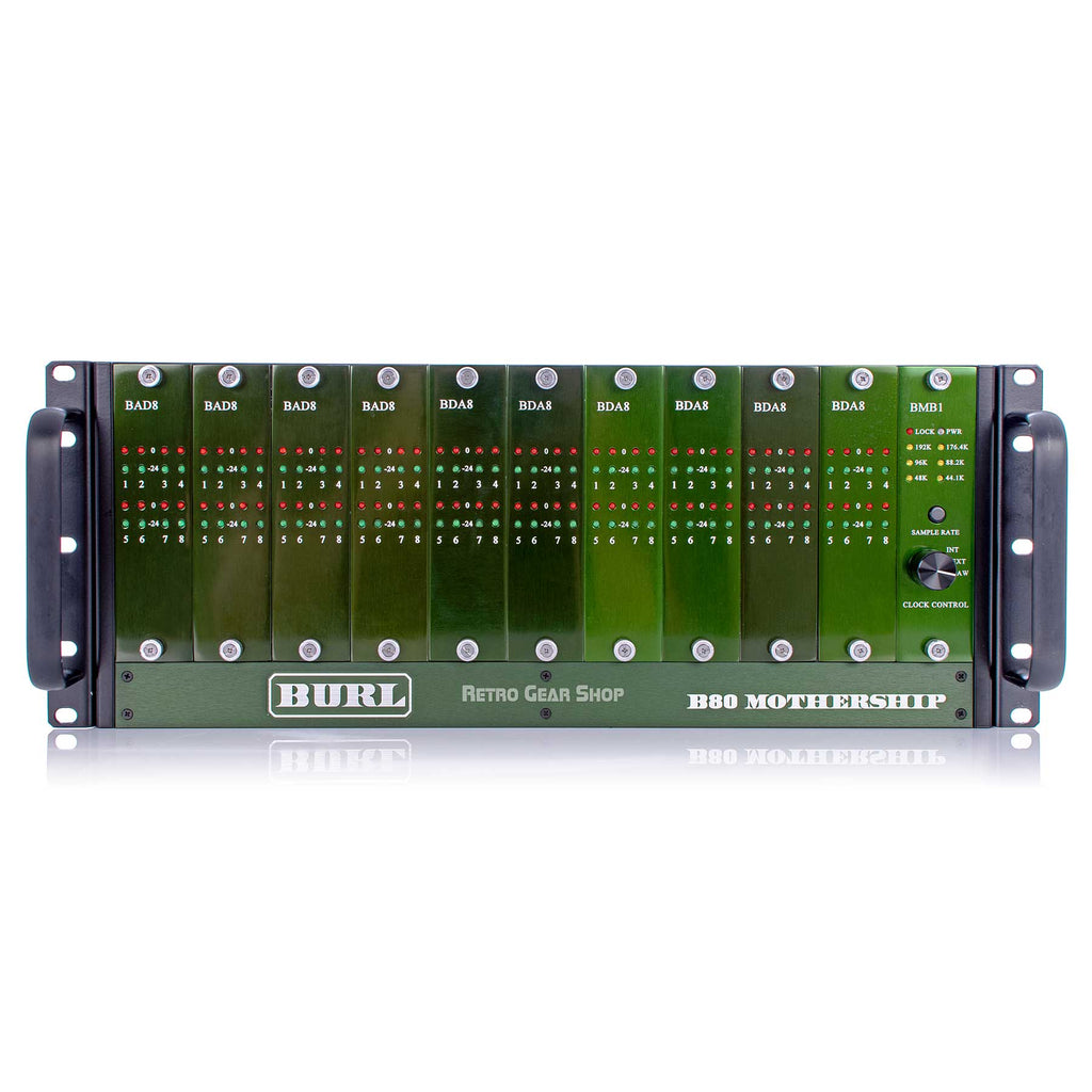 Burl B80 Mothership Fully Loaded 32in 48out BAD8 BDA8 BMB1 AD/DA Converter