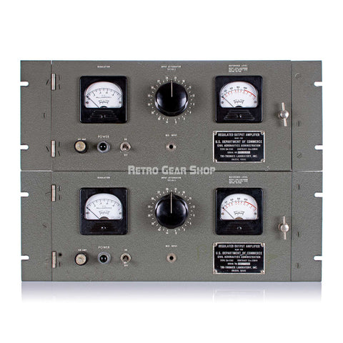 U.S. Department of Commerce CAA Tri-tronics Laboratory Compressor Stereo Pair