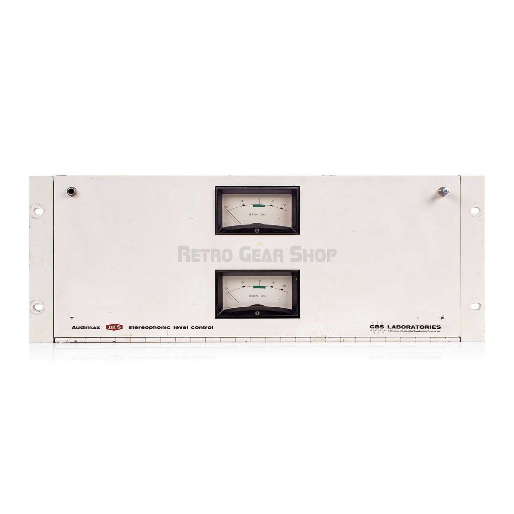 CBS Audimax IIIS Model 445 Limiter Stereo Level Control Vintage Rare