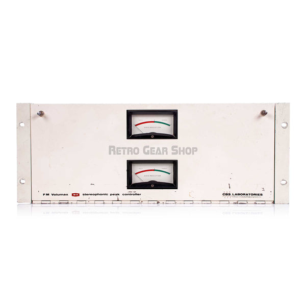 CBS FM Volumax 411 Stereo Peak Controller Limiter Vintage Rare