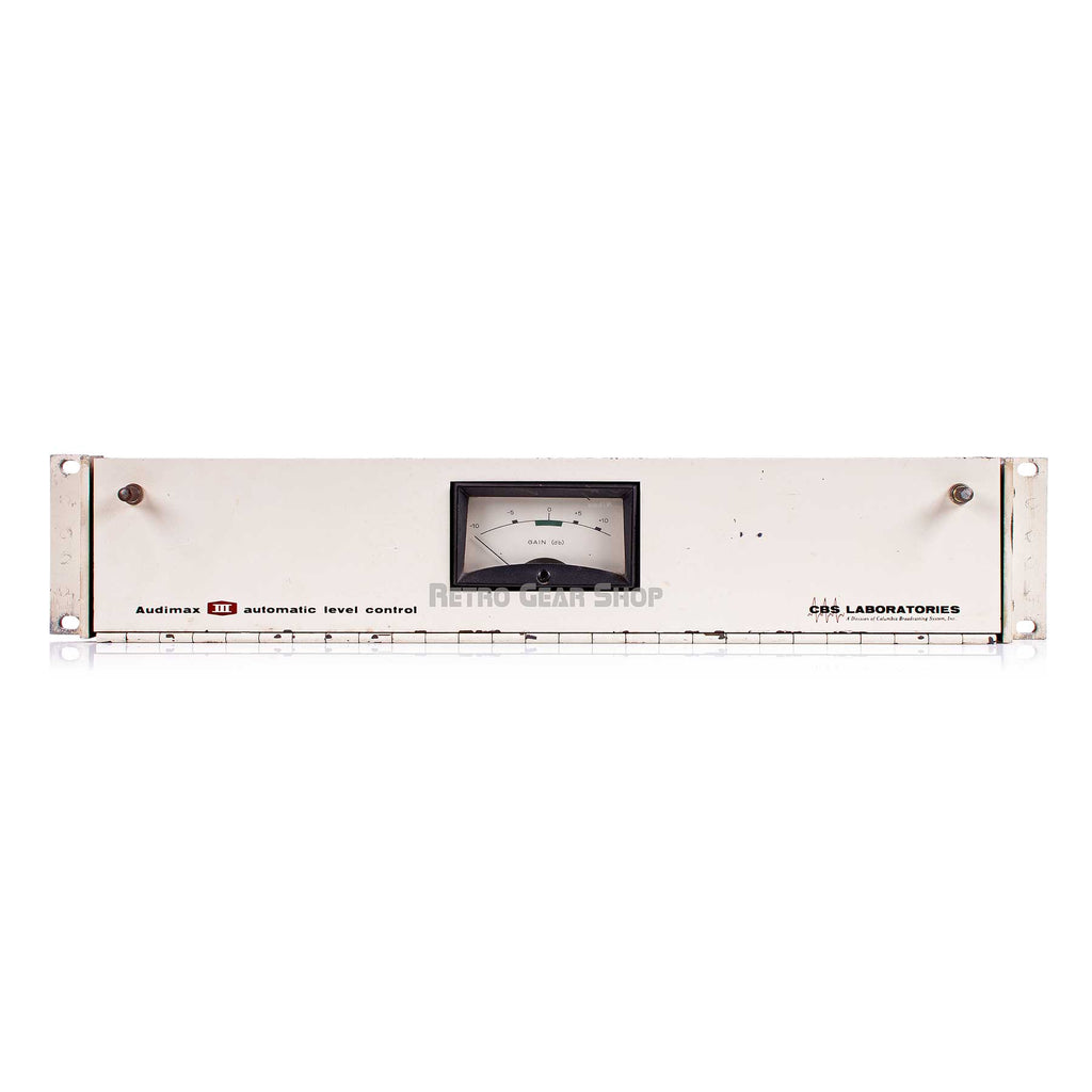 CBS Audimax III Model 444 Limiter Rare Vintage Compressor