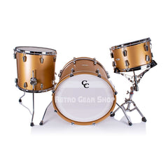 C&C Satin Gold Drum Kit