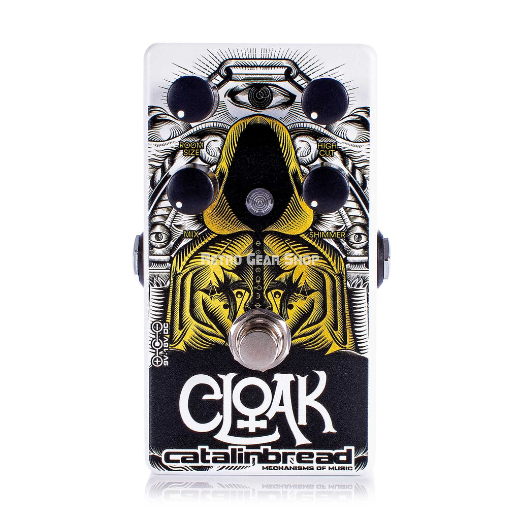 Catalinbread Cloak Room Reverb Shimmer Guitar Effect Pedal