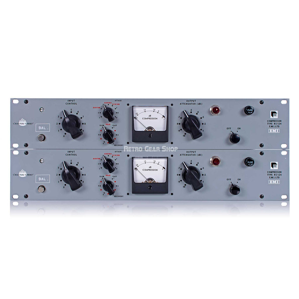 Chandler Limited RS124 Mastering Stereo Matched Pair Compressors