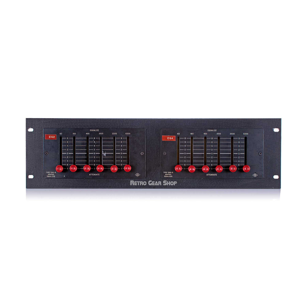 Cinema Engineering 7080-B Tube Equalizer Stereo Pair