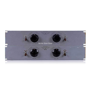 Cinema Engineering Aerovox Type 4301-B Rare Vintage Equalizer Stereo Pair EQ Pultec Langevin Altec