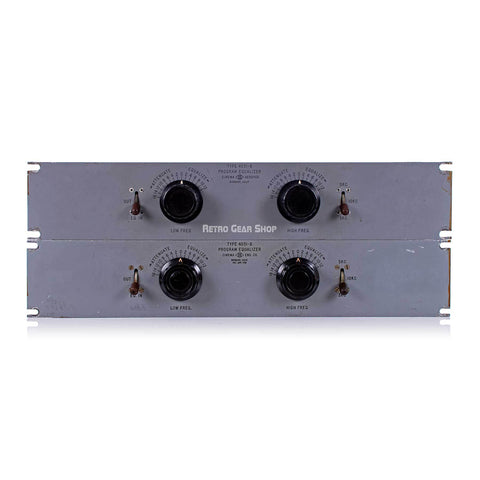 Cinema Aerovox Type 4031-B Program Equalizer Stereo Pair