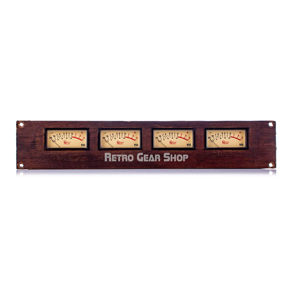 Coleman Audio MBP4 Quad VU Meter Custom Wood