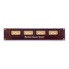 Coleman Audio MBP4 Quad VU Meter Custom Wood