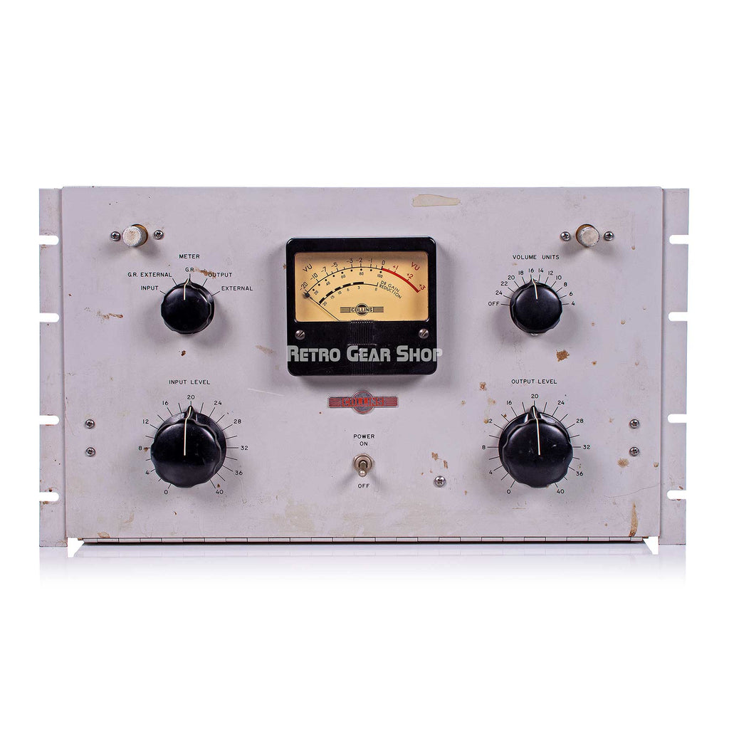 Collins 26U-1 Vintage Rare Vari Mu Analog Tube Compressor Limiter