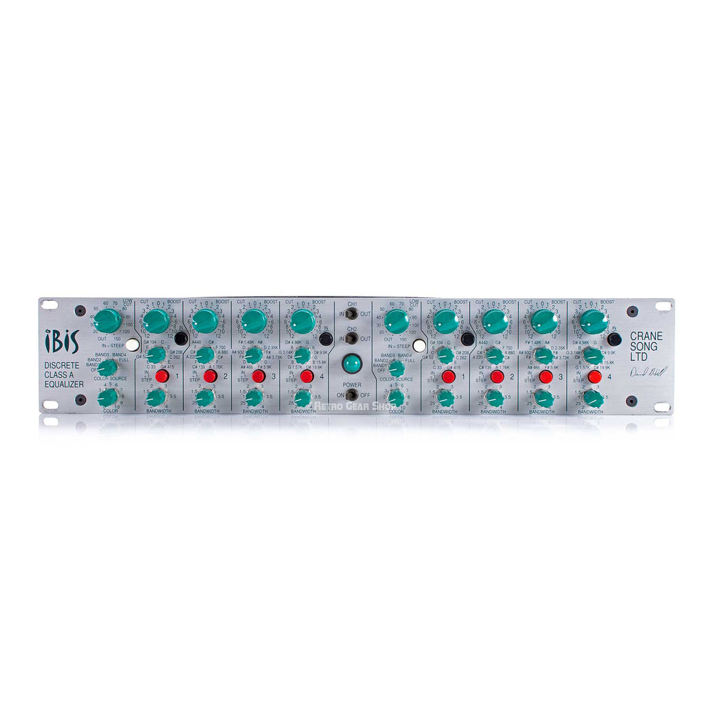 Crane Song Ibis 4-Band Parametric Stereo Equalizer New