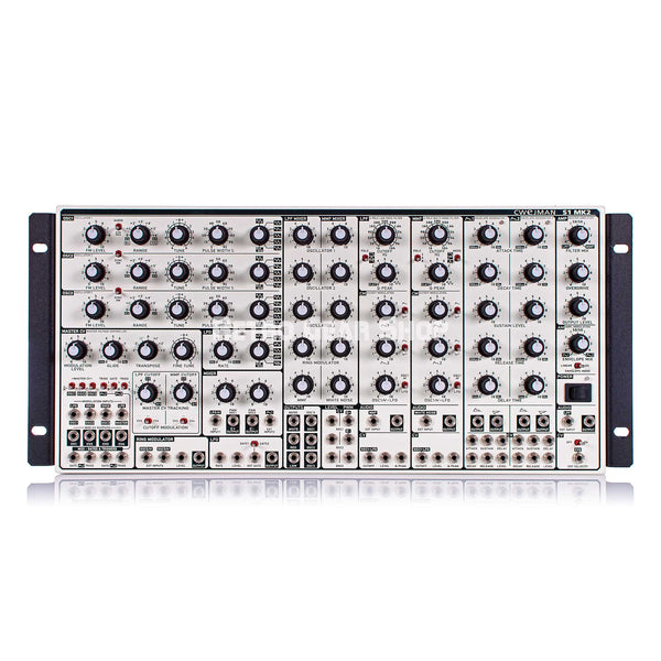 Cwejman S1 MK2 Semi-Modular Monophonic Analog Synthesizer White