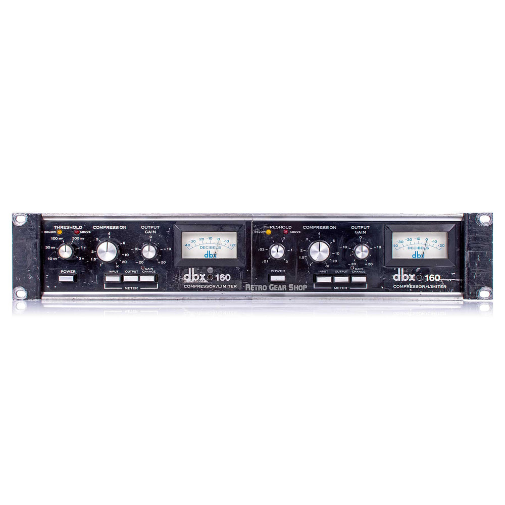 DBX 160VU Stereo Pair