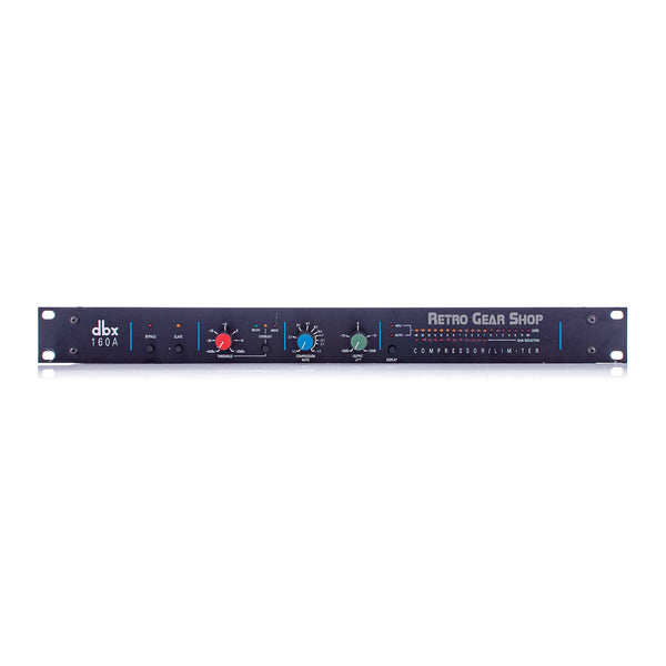 dbx 160A Compressor Limiter owned by Puff Daddy from Daddy's House Recording Studio