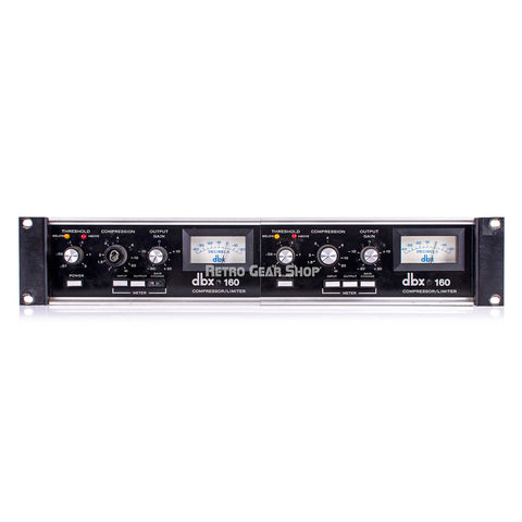 DBX 160VU Stereo Pair