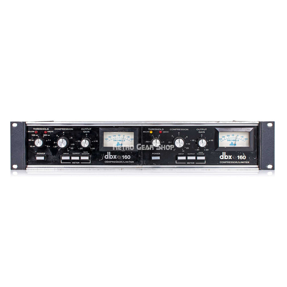 DBX 160VU Pair