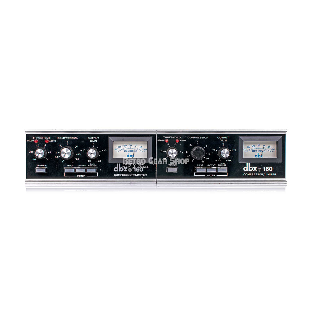 DBX 160VU Stereo Pair