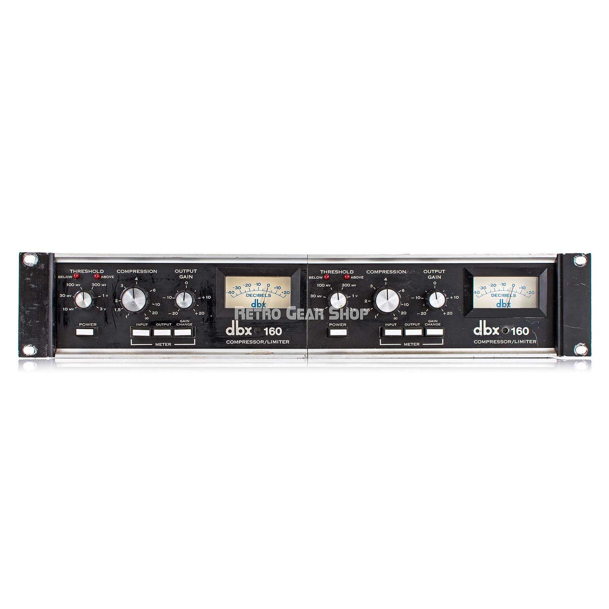 dbx 160VU Compressor / Limiter Stereo Pair Rare Vintage DBX– Retro