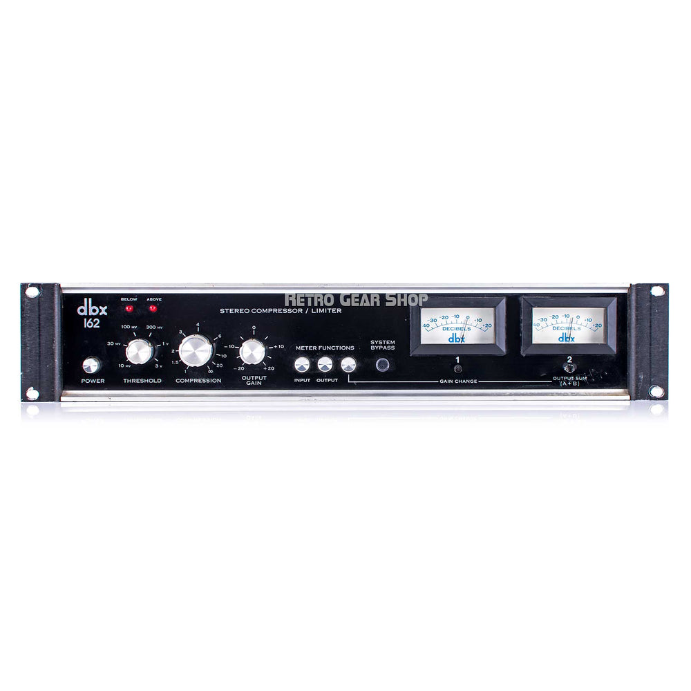 DBX 162 Stereo Compressor / Limiter