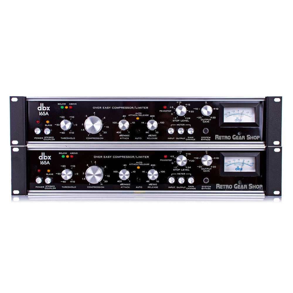 DBX 165A Stereo Pair