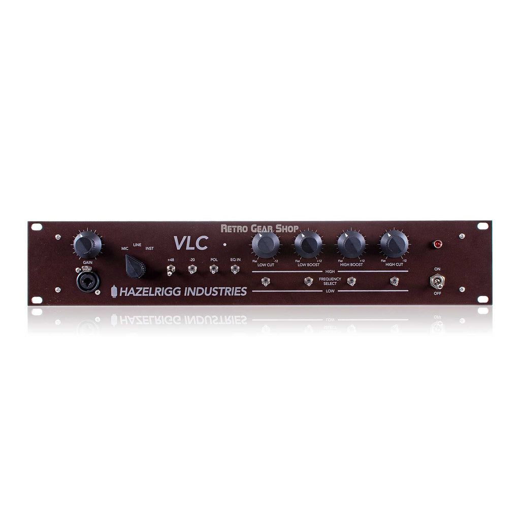 Hazelrigg Industries VLC Tube Microphone Mic Preamp EQ Equalizer