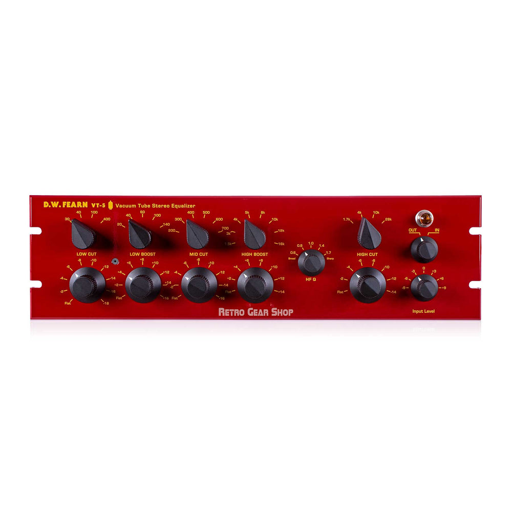 D.W. Fearn VT-5 Dual Channel Stereo Tube Equalizer