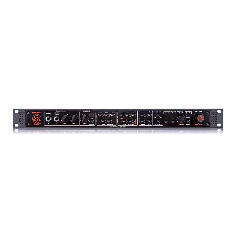Dangerous Music D-BOX+ 8-Channel Summing Mixer and Controller with USB Bluetooth