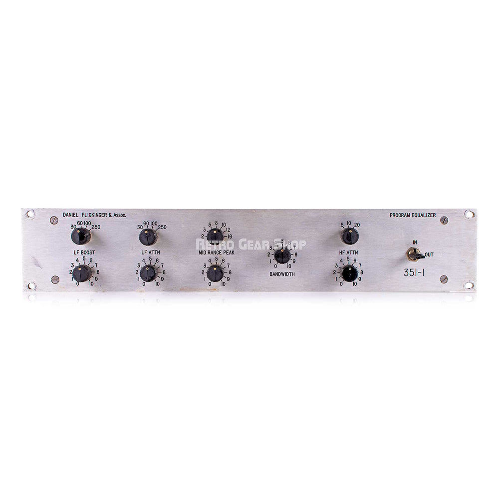 Flickinger 351-1 Program EQ