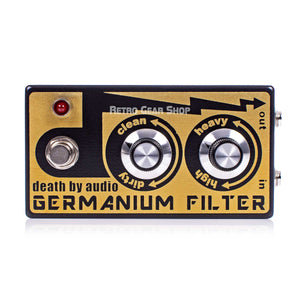 Death By Audio Distortion Germanium Filter Guitar Effect Pedal DBA