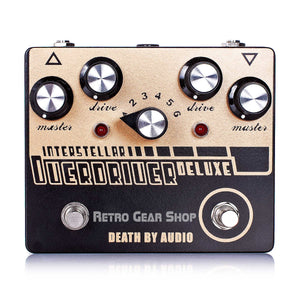 Death By Audio Interstellar Overdriver Deluxe Guitar Effect Pedal Distortion Overdrive